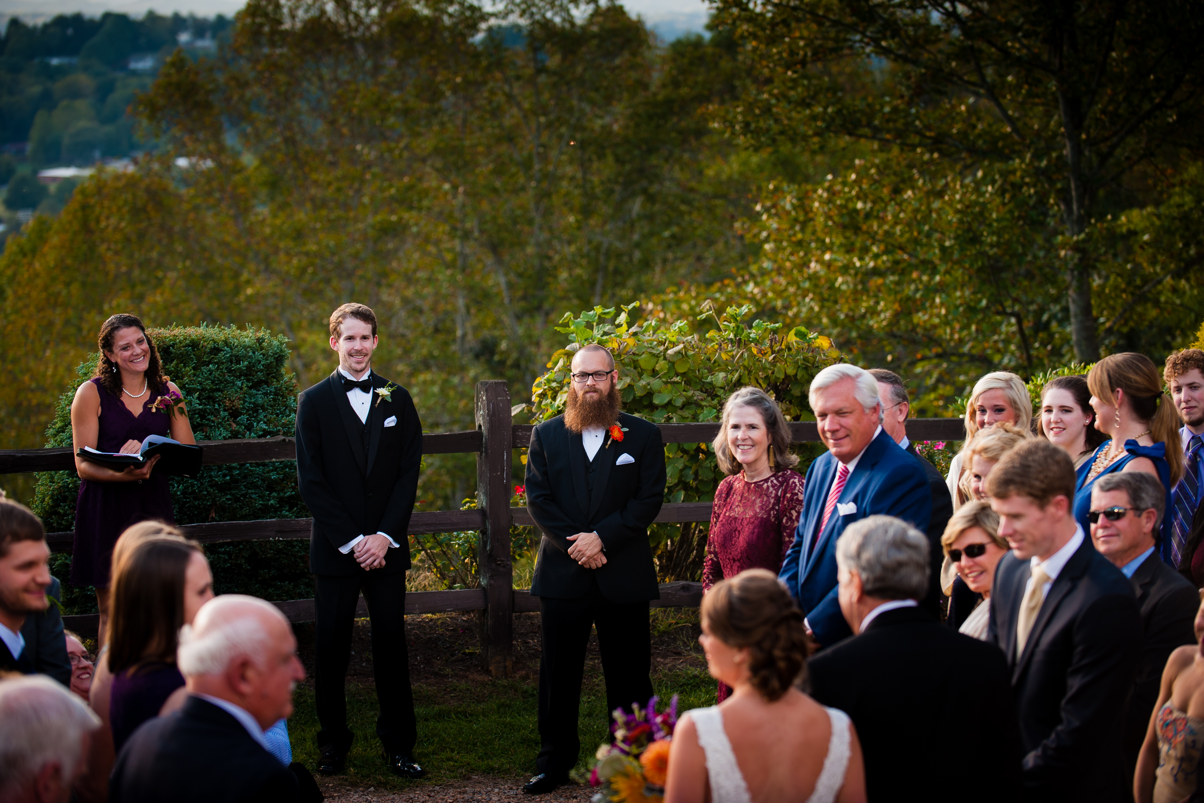 crest center wedding in asheville