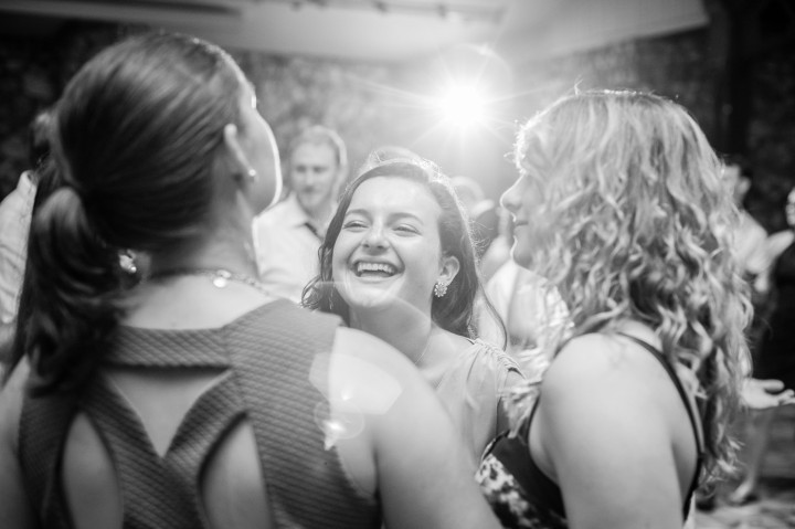 Dancing at the reception in Black Mountain