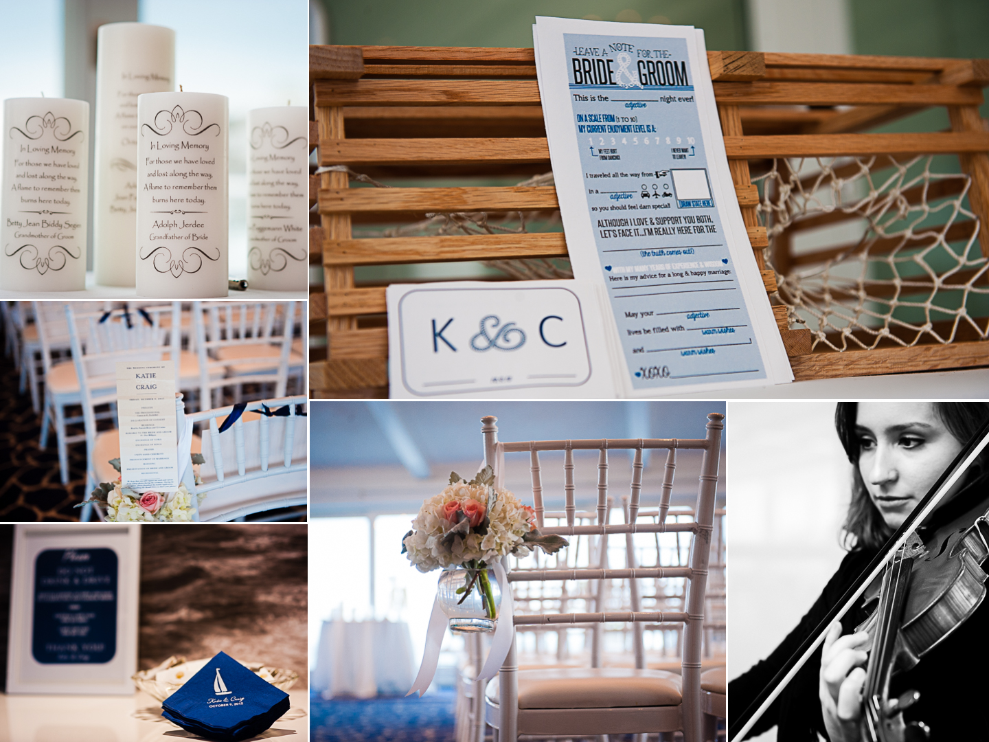 nautical details adorned this wychmere beach club wedding