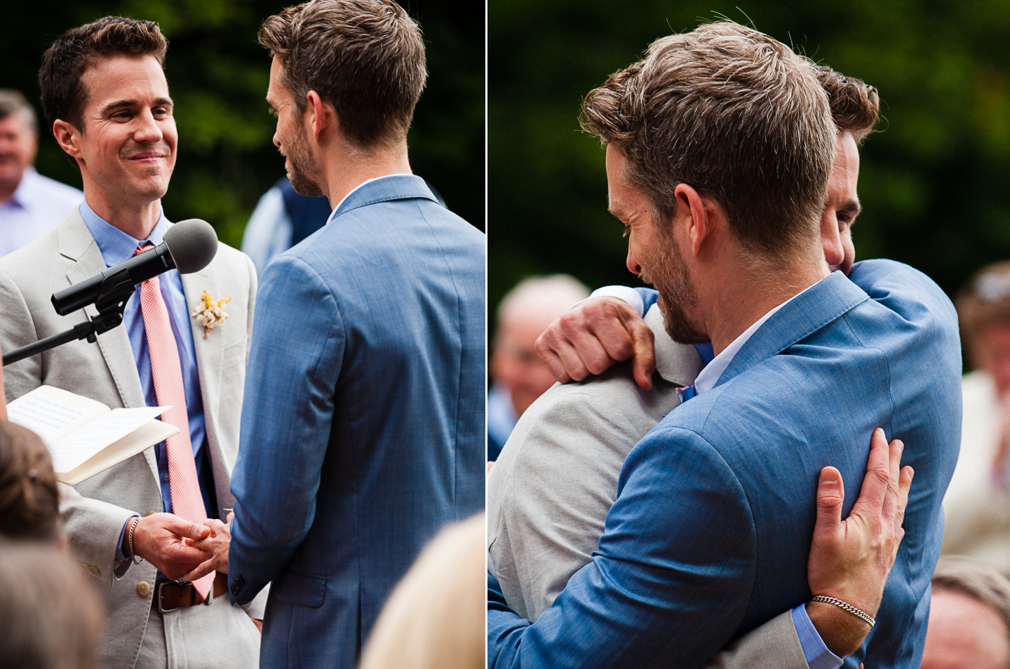 intimate backyard asheville wedding 