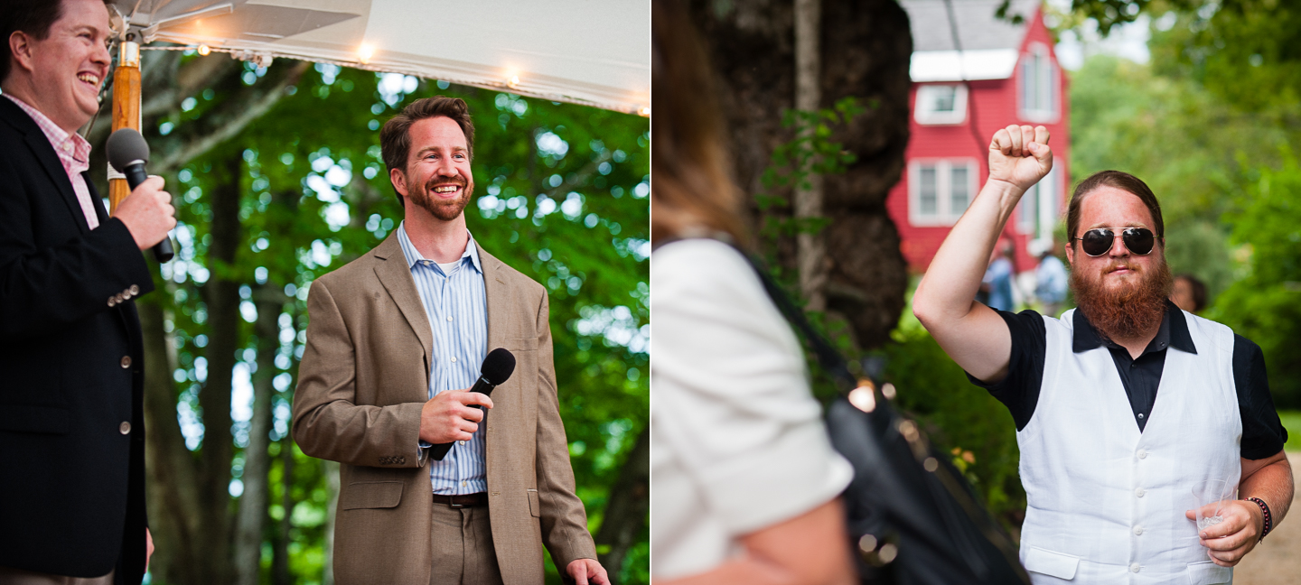 tented wedding ceremony speaches