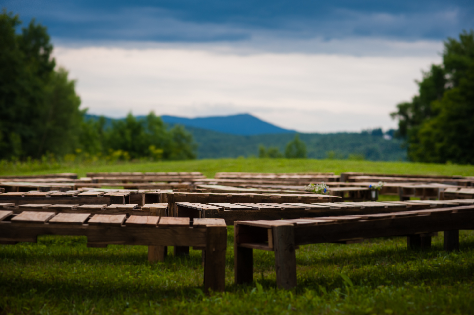 asheville mountaintop wedding ceremony site