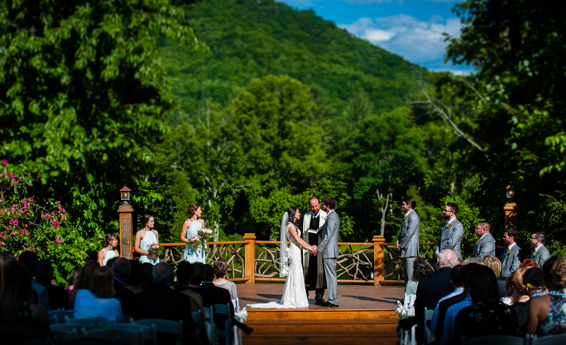 lake eden wedding ceremony 