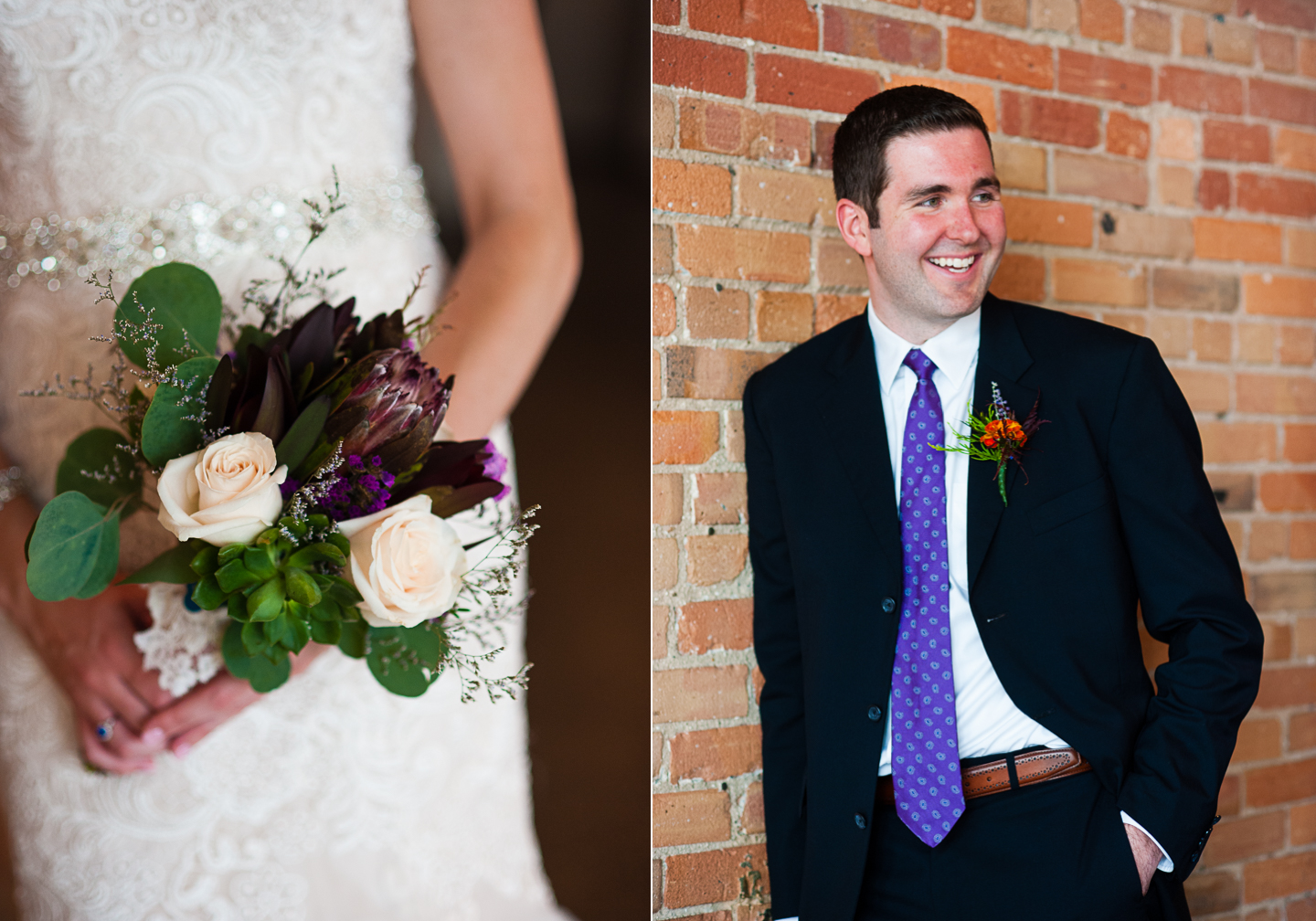 handsome asheville wedding groom 