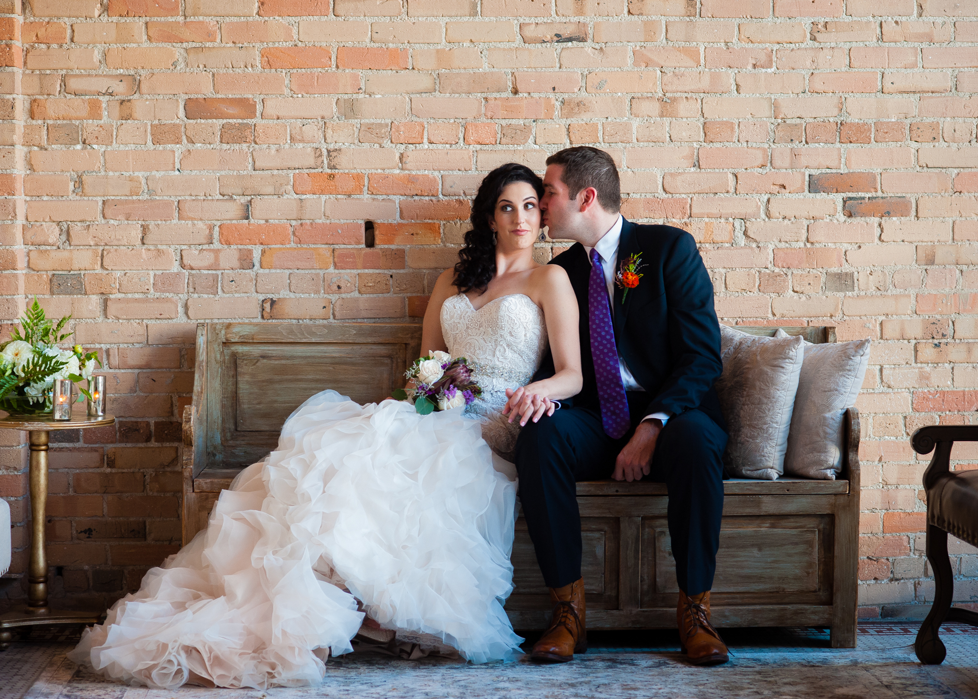 wedding photo at The Venue in Asheville 