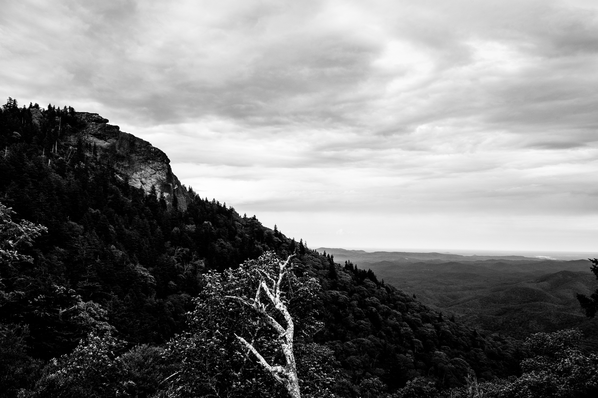 Devils Courthouse photograph by asheville wedding and adventure photographer