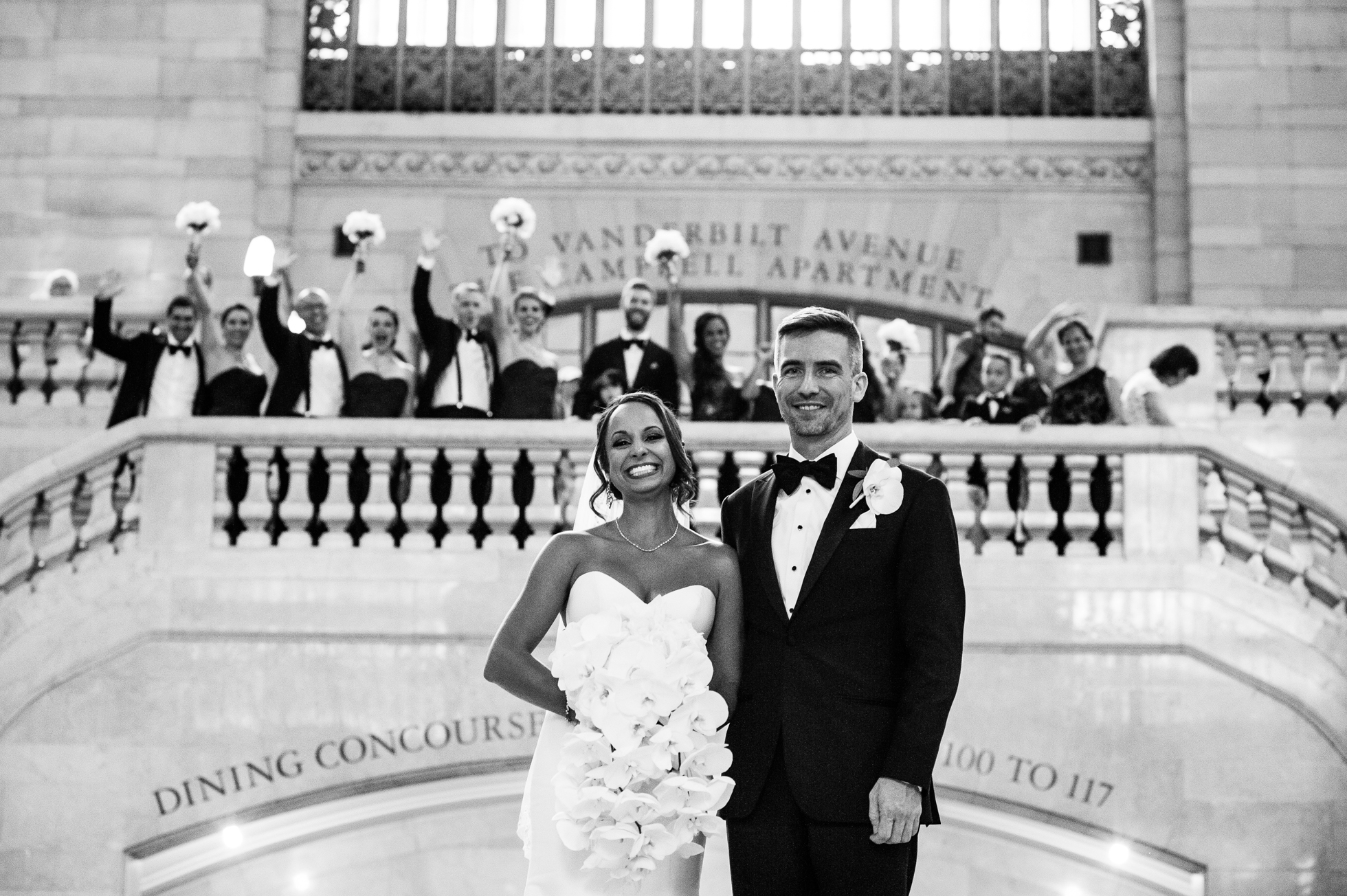 Grand Central Station wedding portraits