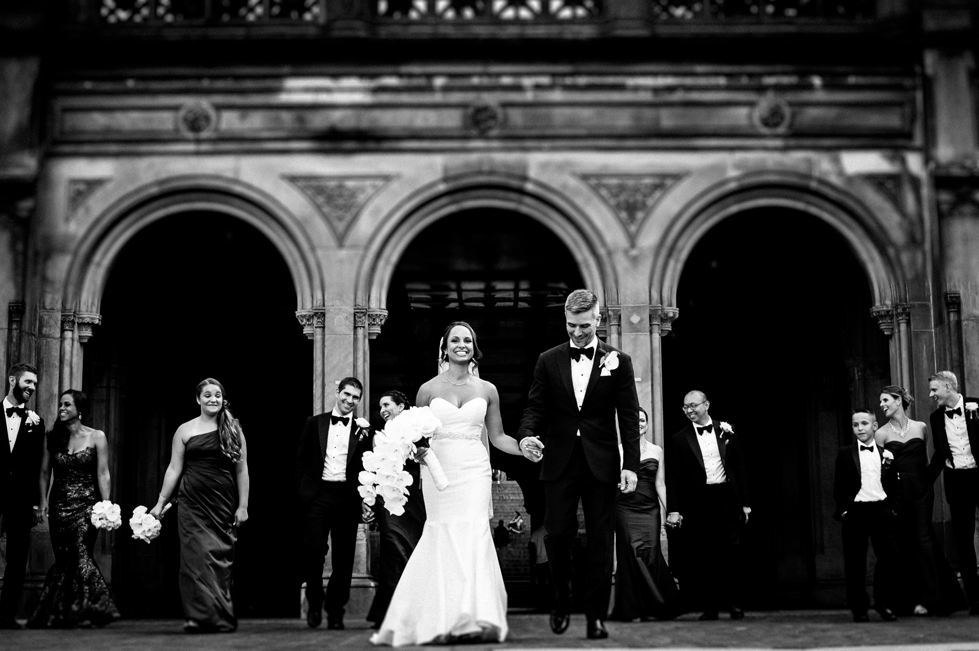 Central Park wedding portraits