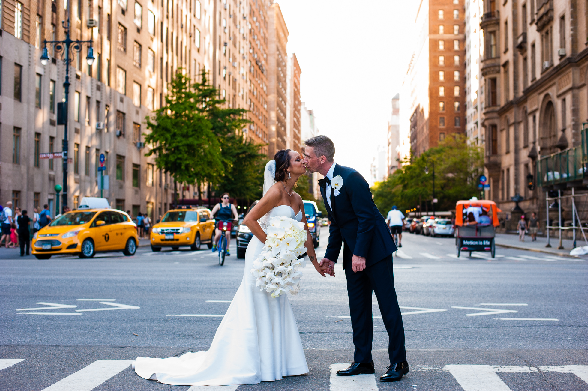 Central Park wedding portraits