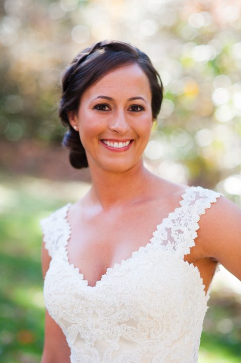 old edwards inn bridal portrait 