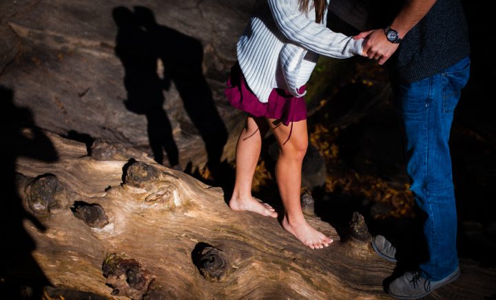 asheville adventure engagement photographer