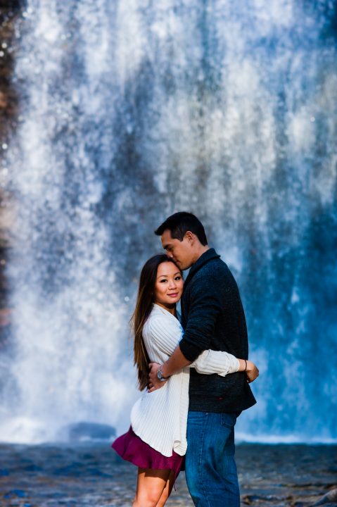 asheville adventure engagement photographer