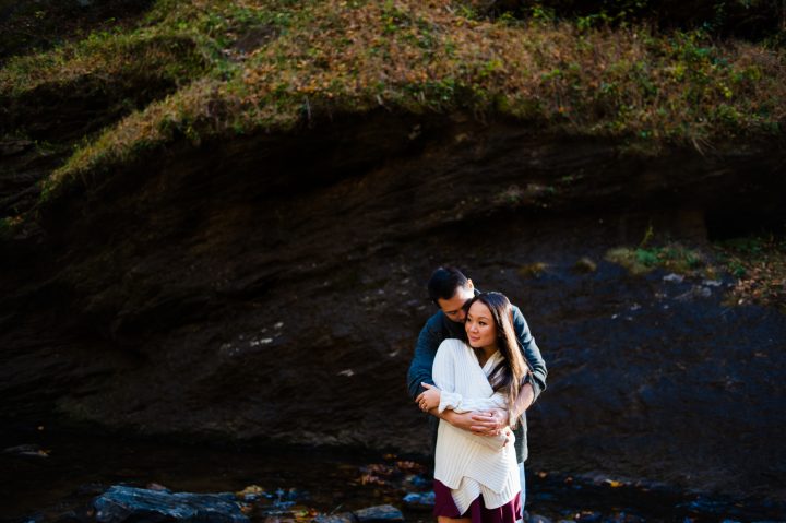 asheville adventure engagement photographer