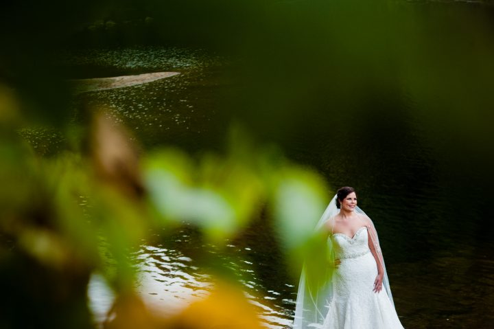 linville gorge bridal portraits