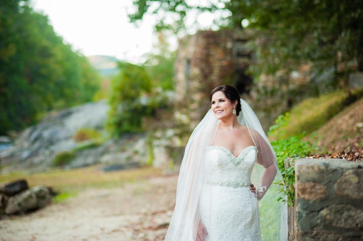 beautiful brown mountain beach resort bride