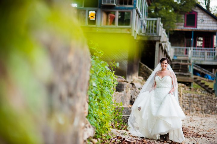 bride at brown mountain beach resort