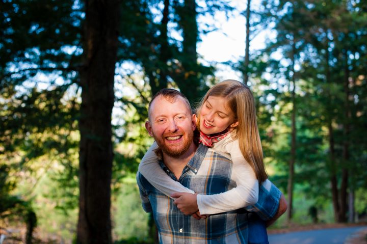 a family portrait session at carl sandburg home 