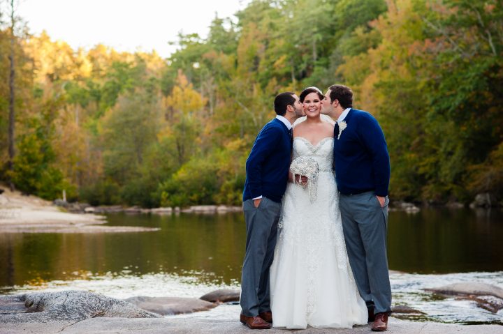 wedding portraits at brown mountain beach resort