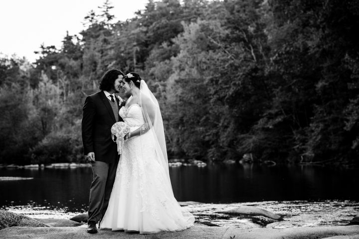 wedding portraits at brown mountain beach resort