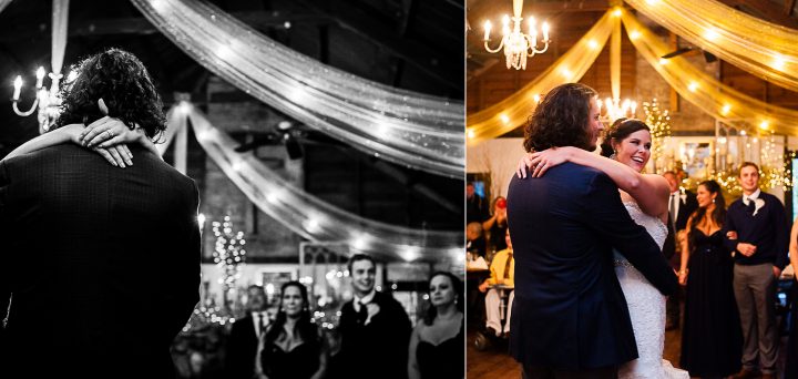 first dance at brown mountain beach resort