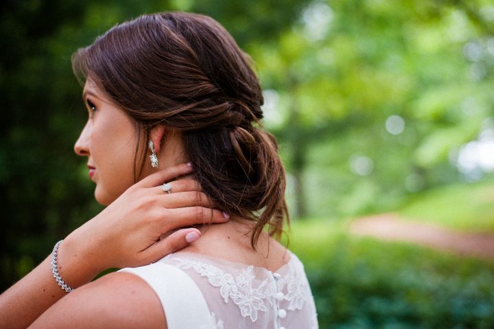 outdoor bridal session at biltmore 