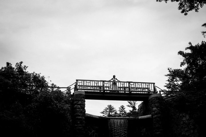 bridal portrait at the biltmore estate in asheville 