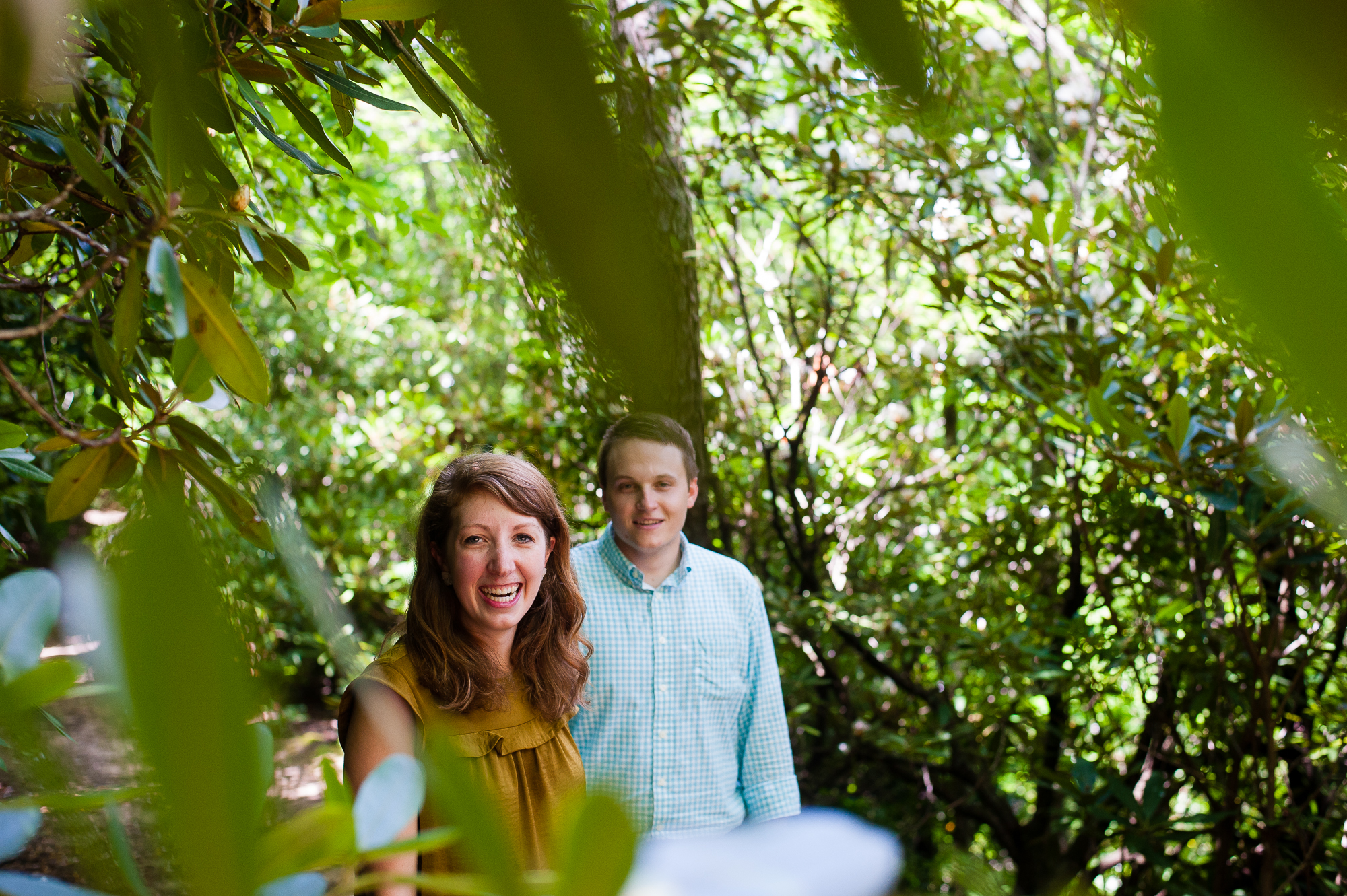 black mountain engagement session