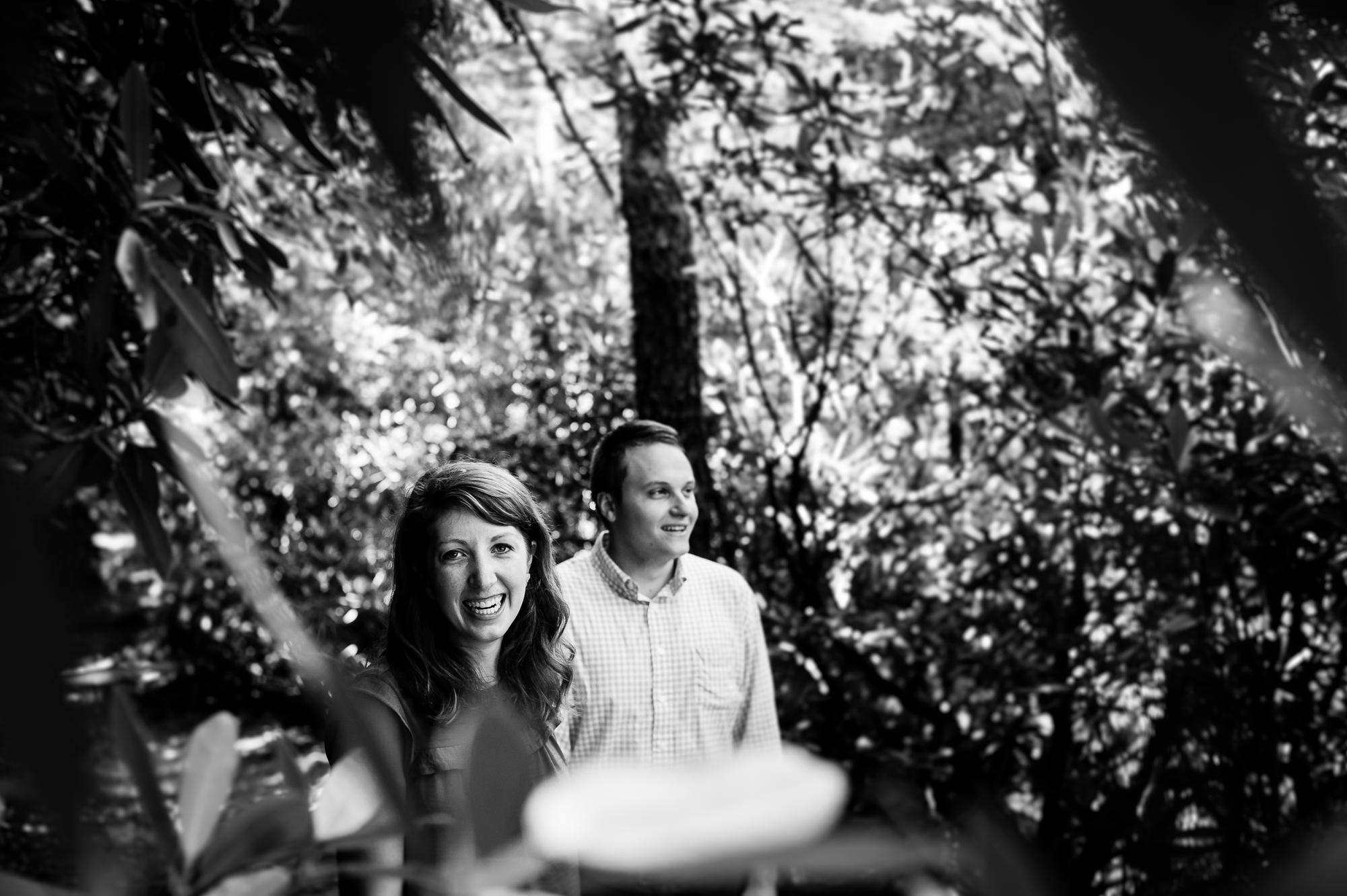 black mountain engagement session