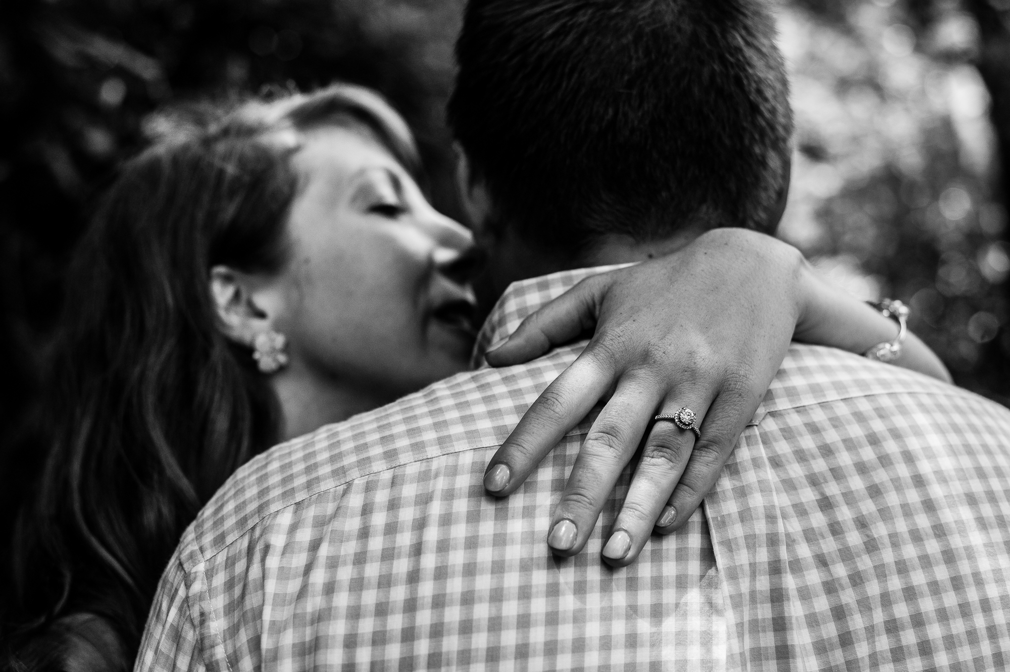 black mountain engagement session