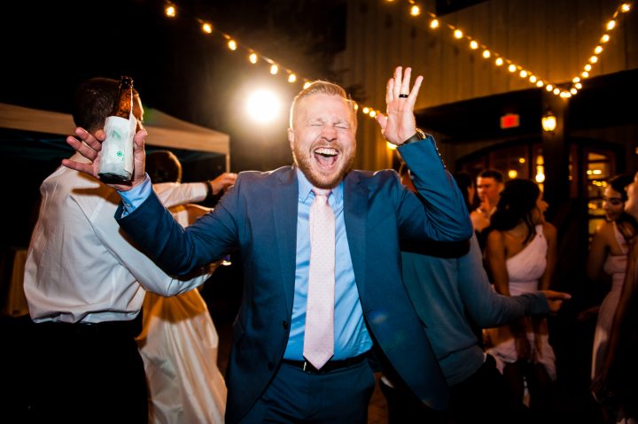 wedding guests rocking the dance floor