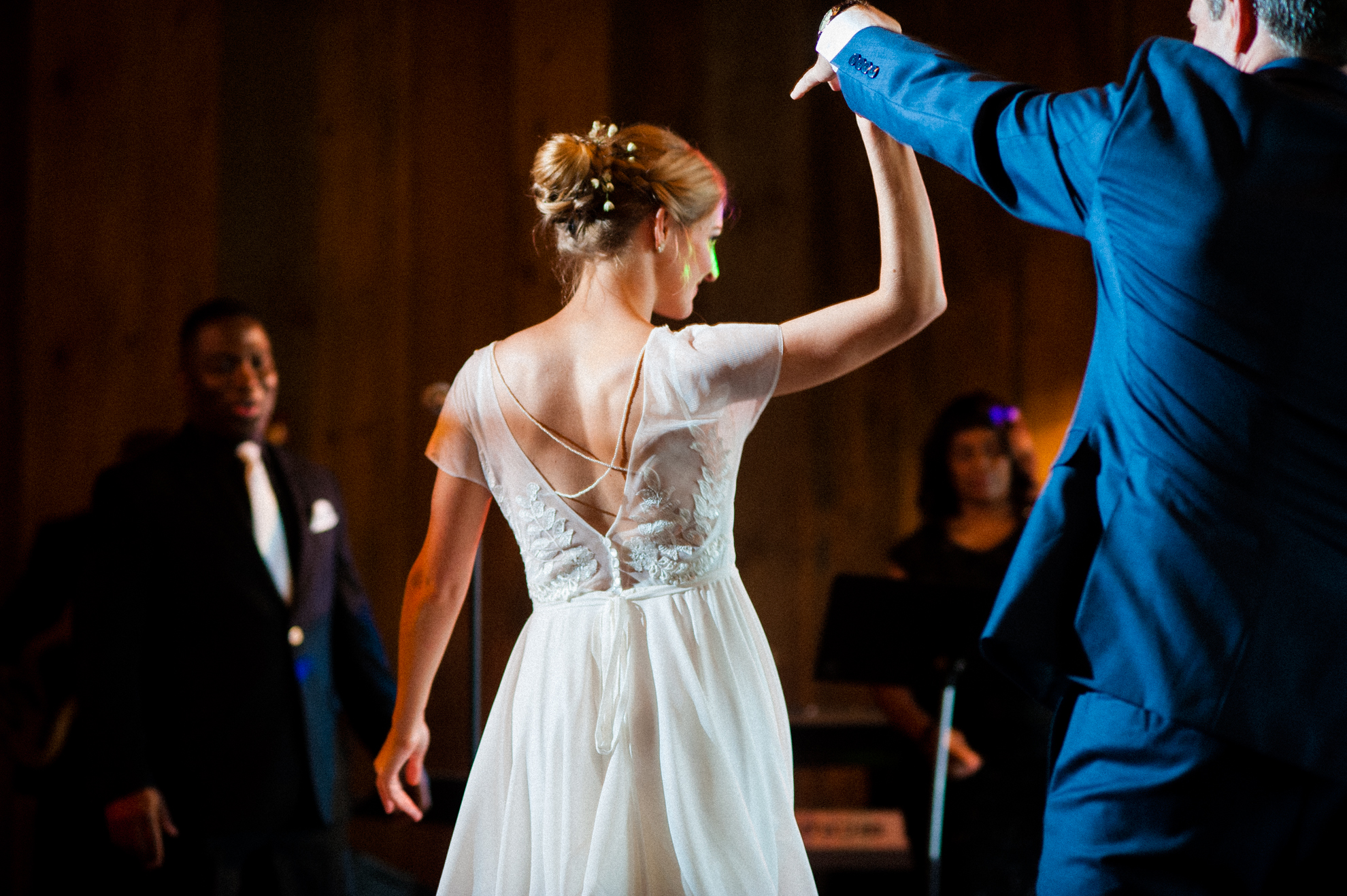 father daughter dance in the lodge at vineyards at bettys creek