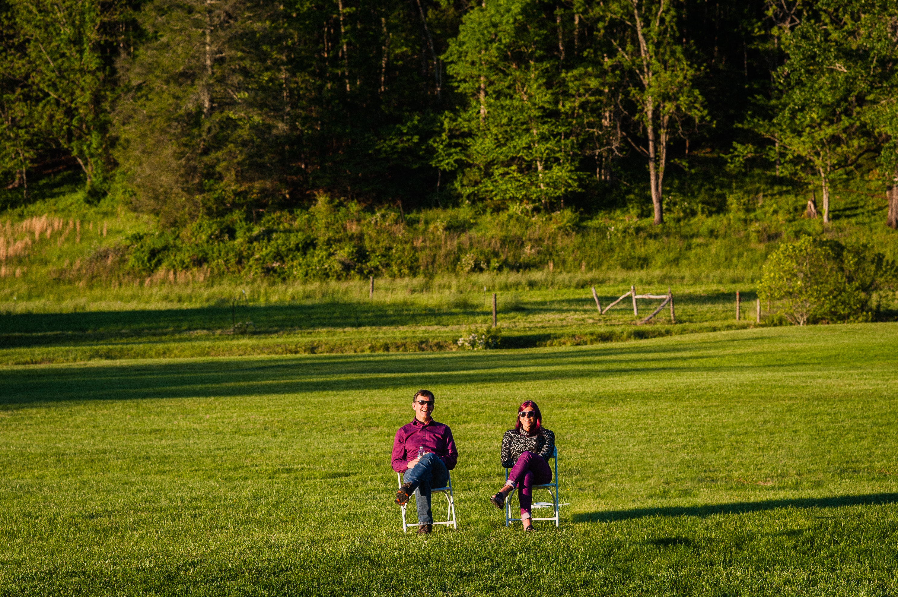 guests at REEB Ranch wedding 