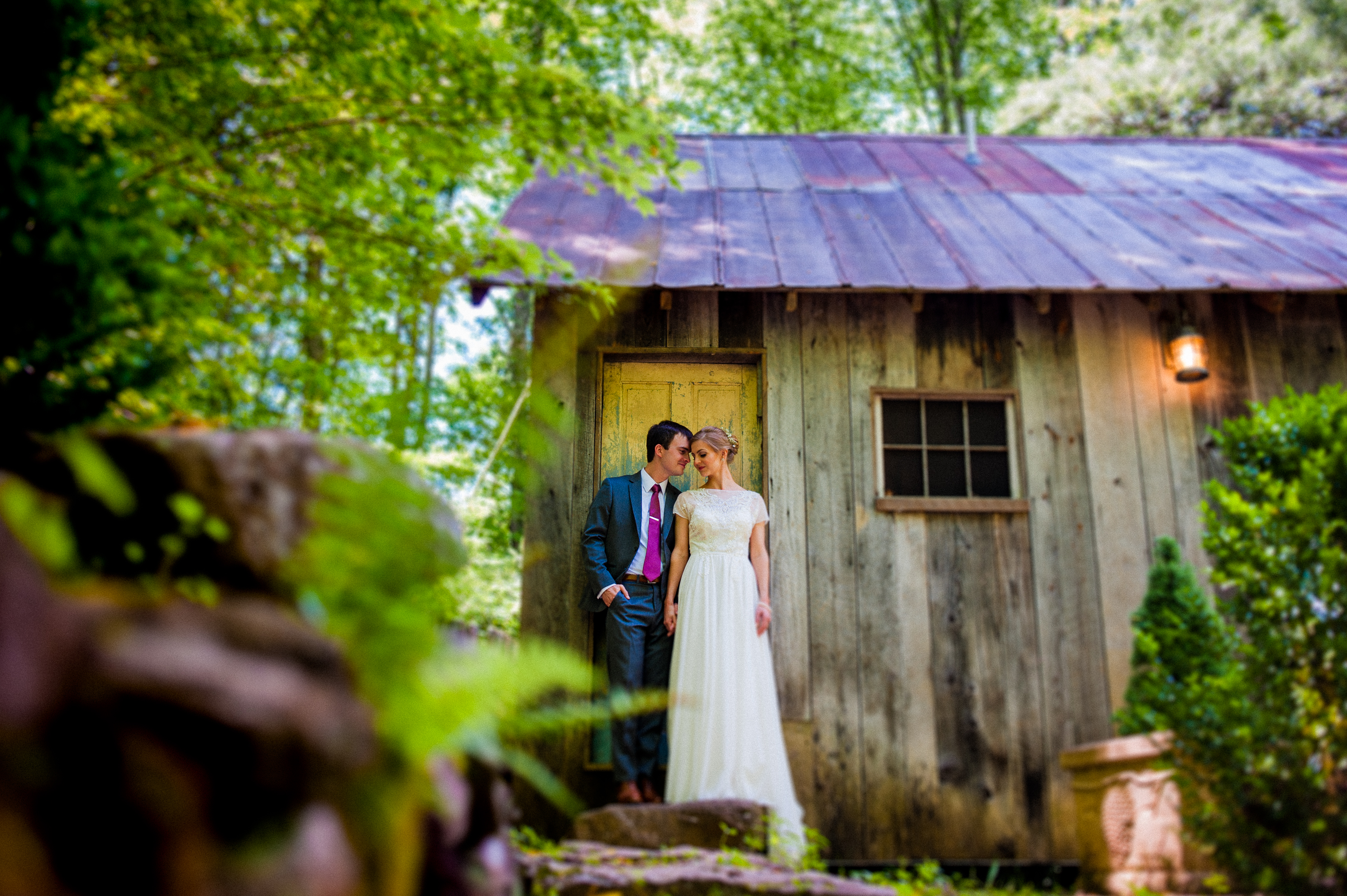 vineyard at bettys creek wedding portrait by the honeymoon cottage