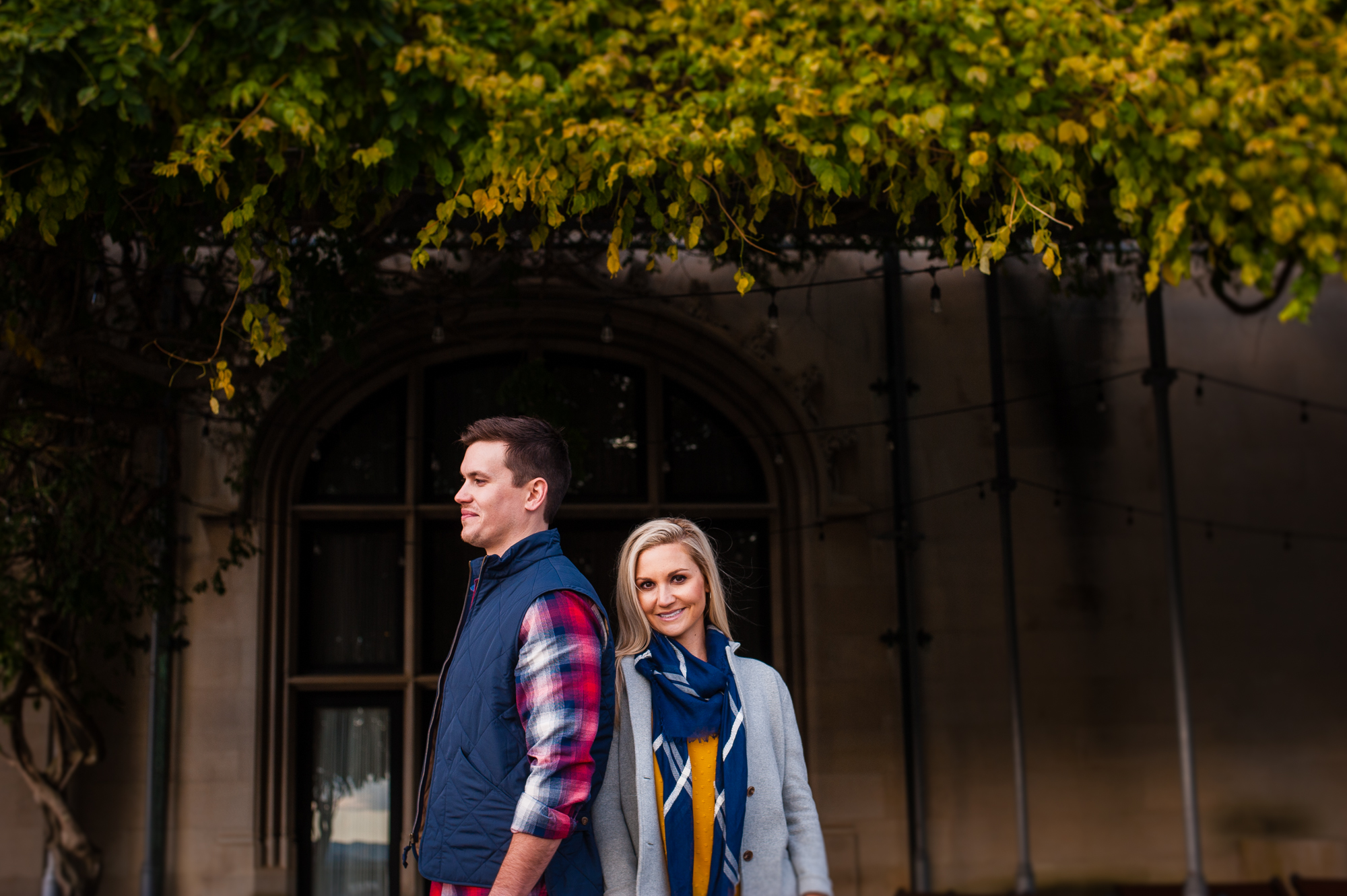 biltmore house engagement session