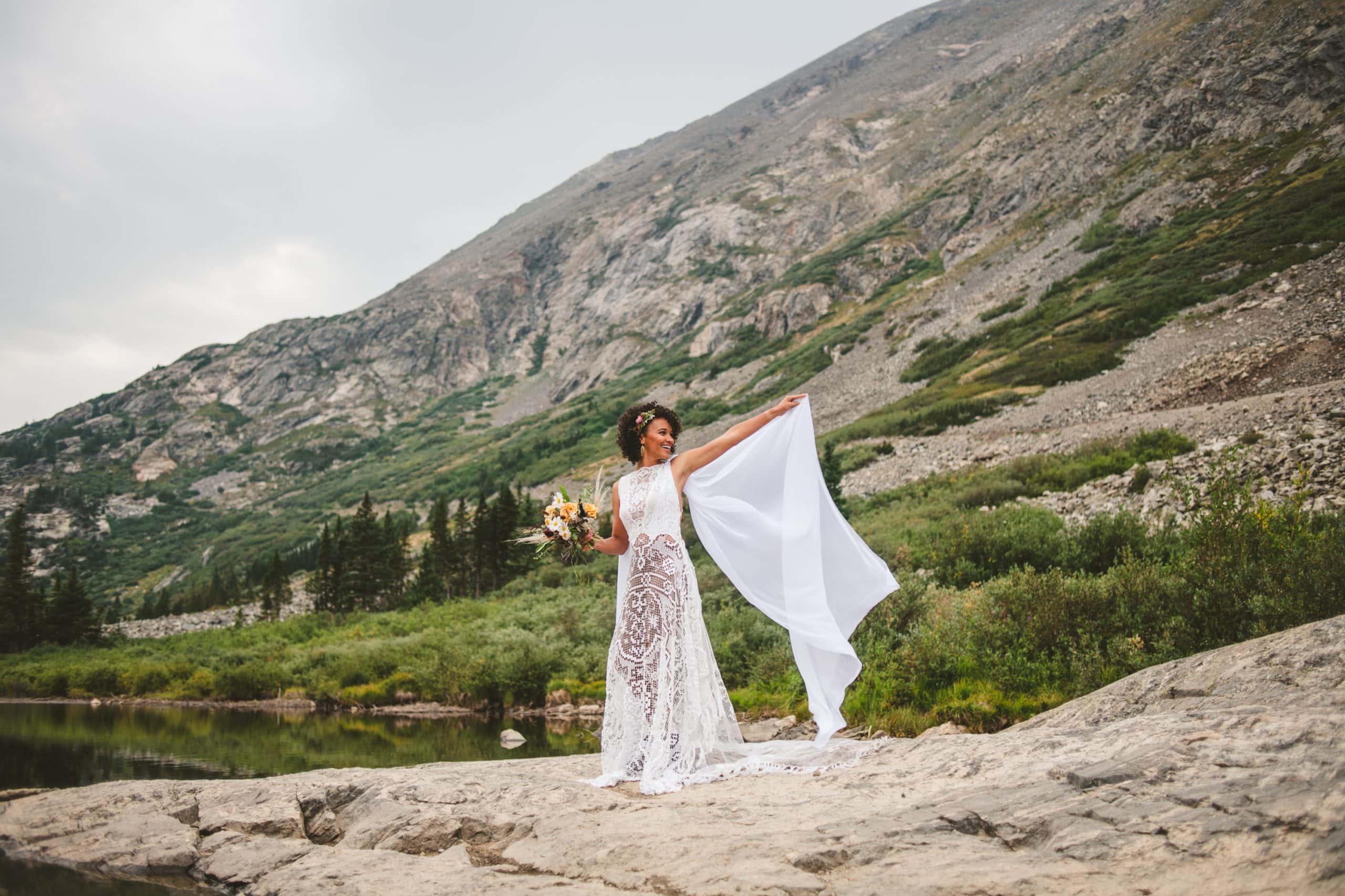 white mountains elopement 