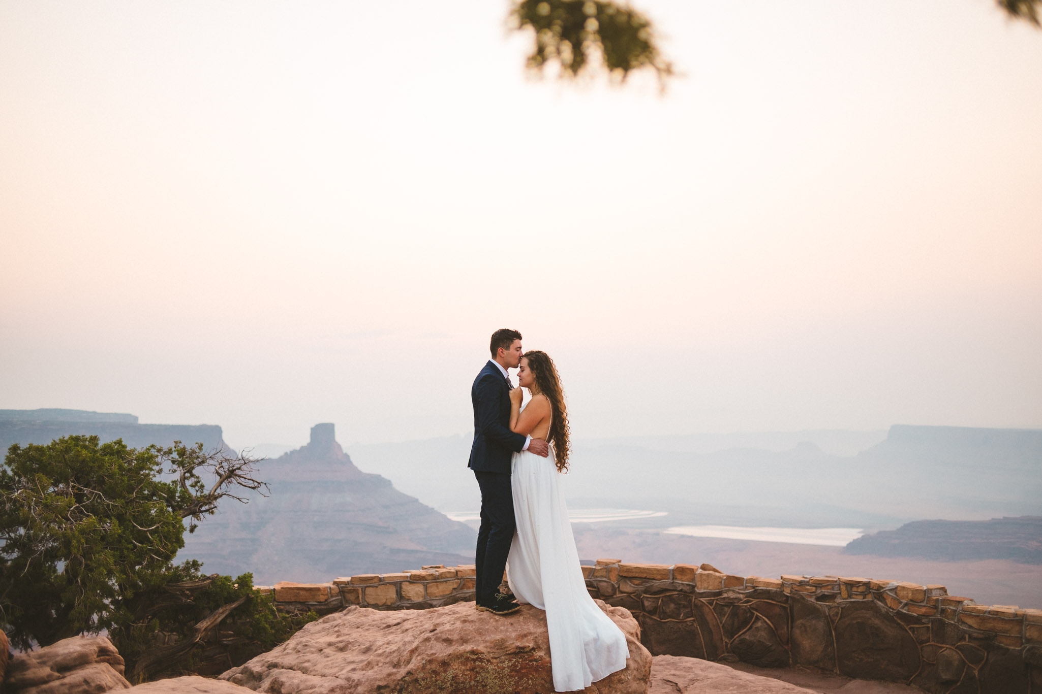 Dead Horse Point Sunrise Elopement 