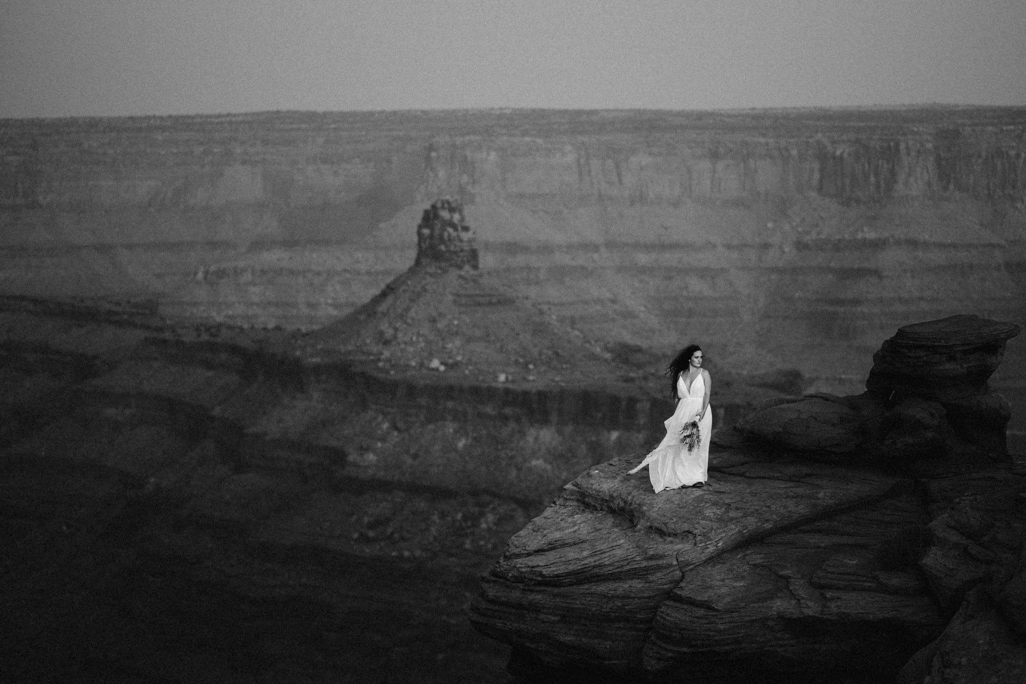 Moab Utah Elopement Location at Dead Horse Point