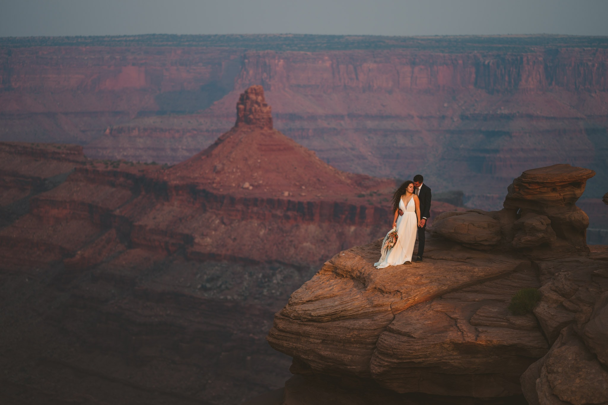 Epic wedding in Moab Utah