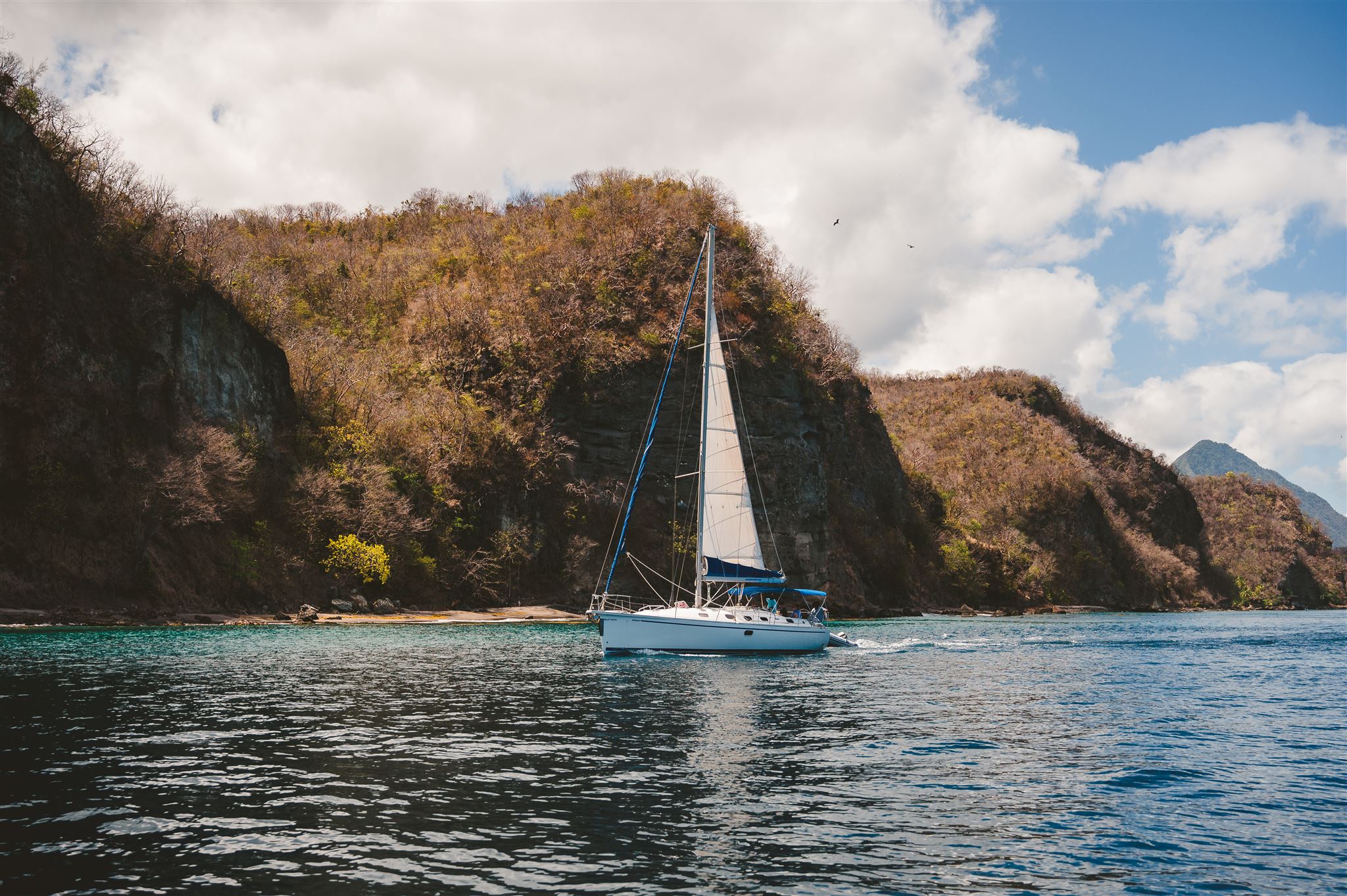 st. lucia sailboat elopement