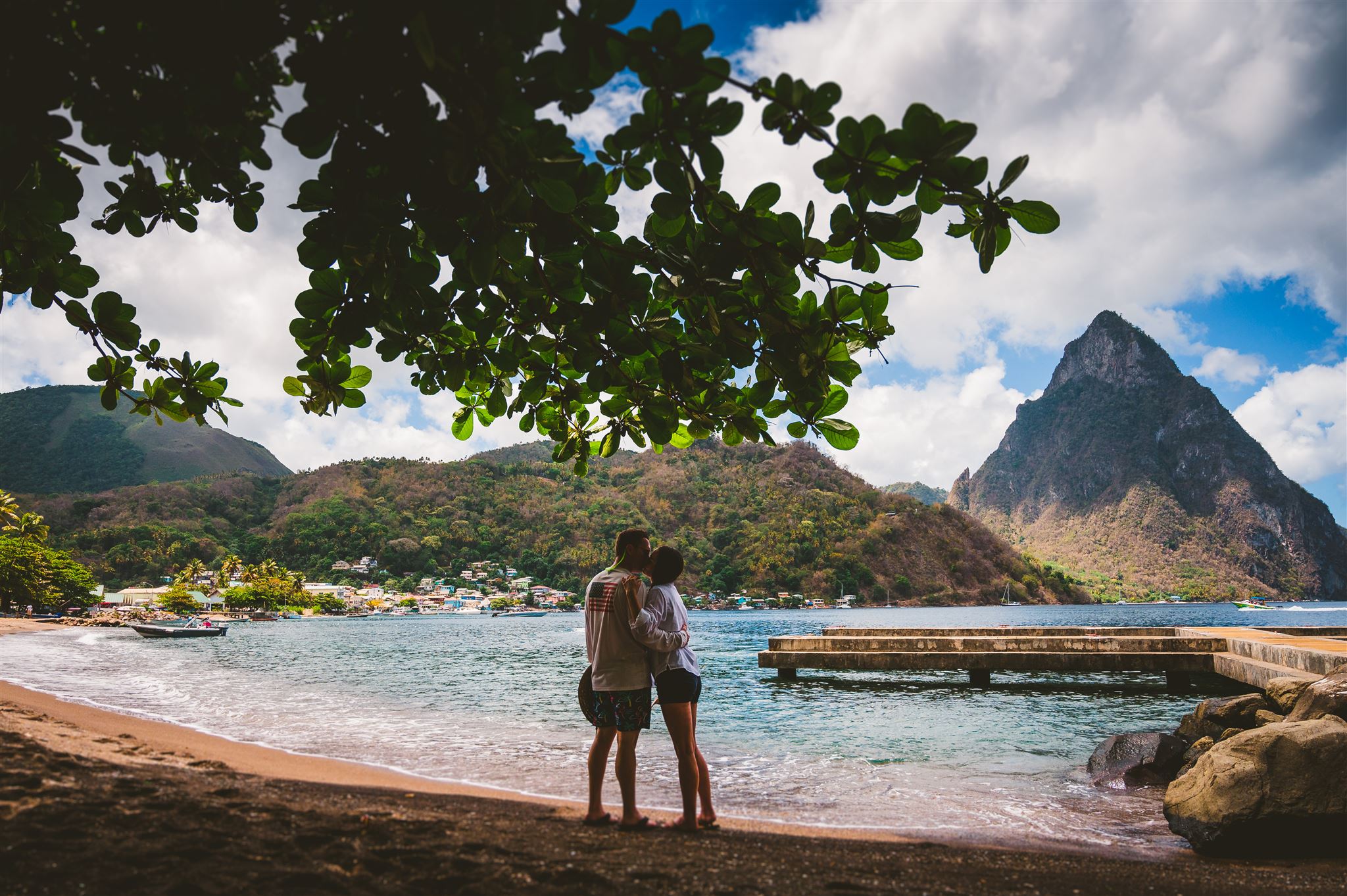 st. lucia pre elopement adventure day 