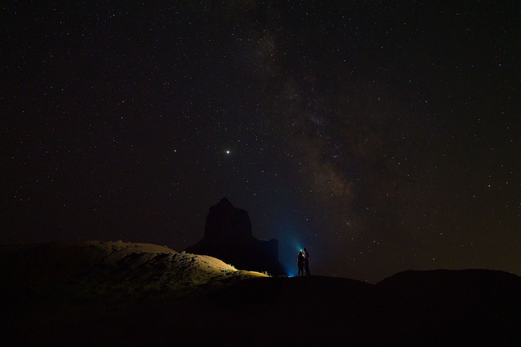 stargazing in utah on your elopement day 