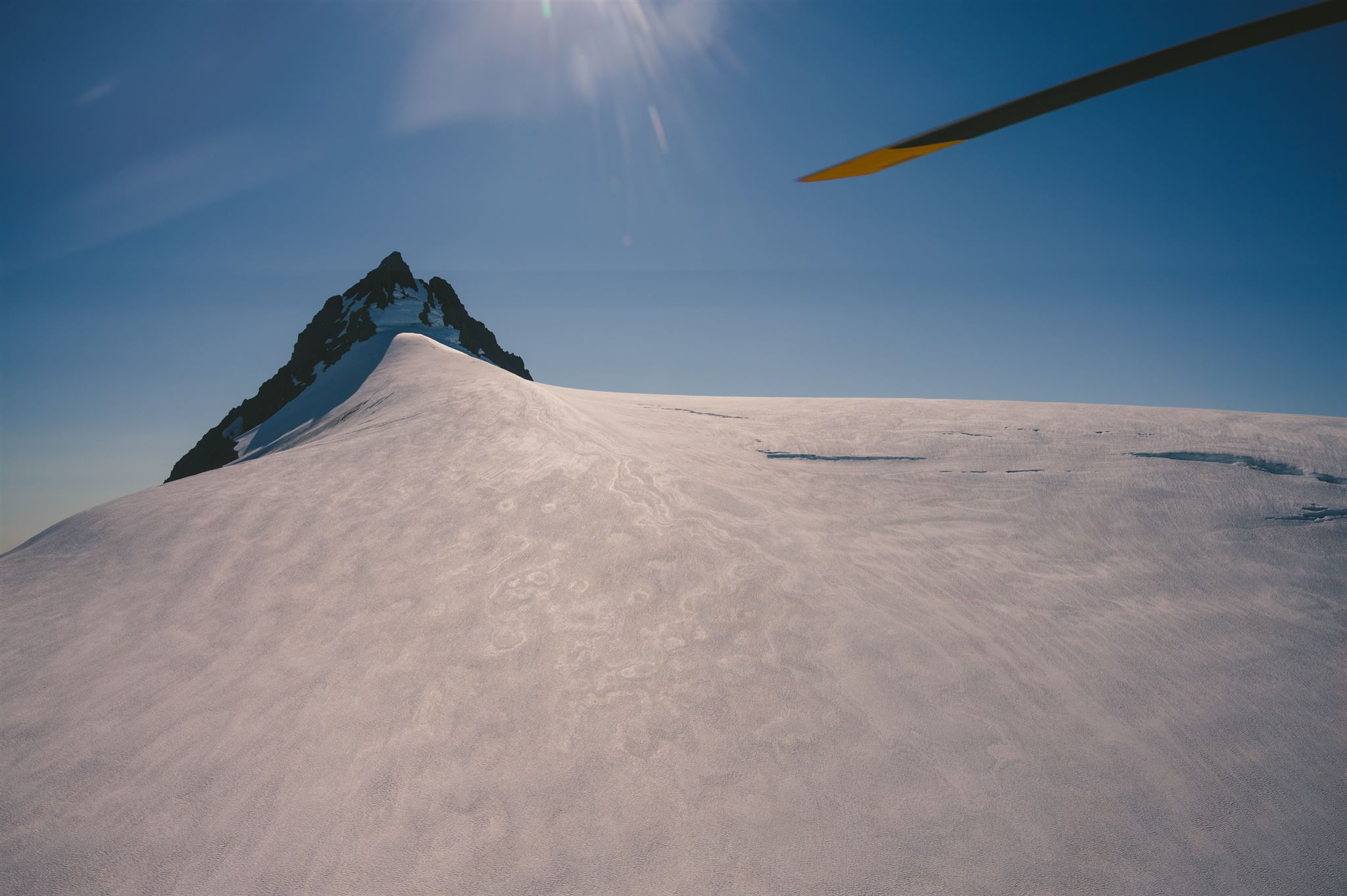 Helicopter wedding in Alaska 