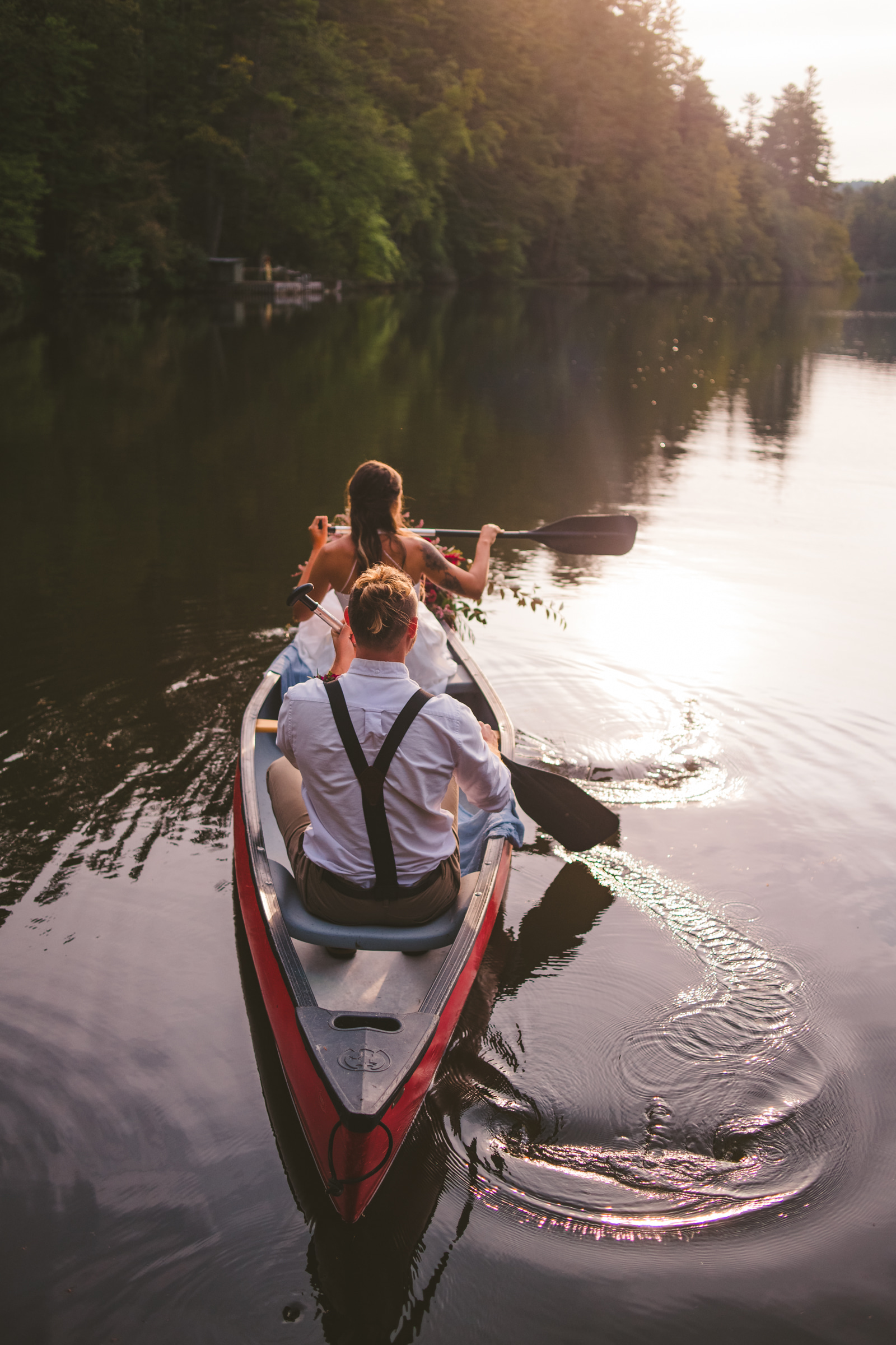 canoed styled shoot